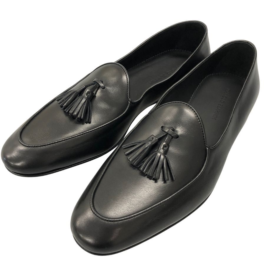 MANOLO BLAHNIK マノロ ブラニクPILAジュエルバックルローファー MANOLO BLAHNIK マノロ ブラニクPILAジュエルバックルローファー
