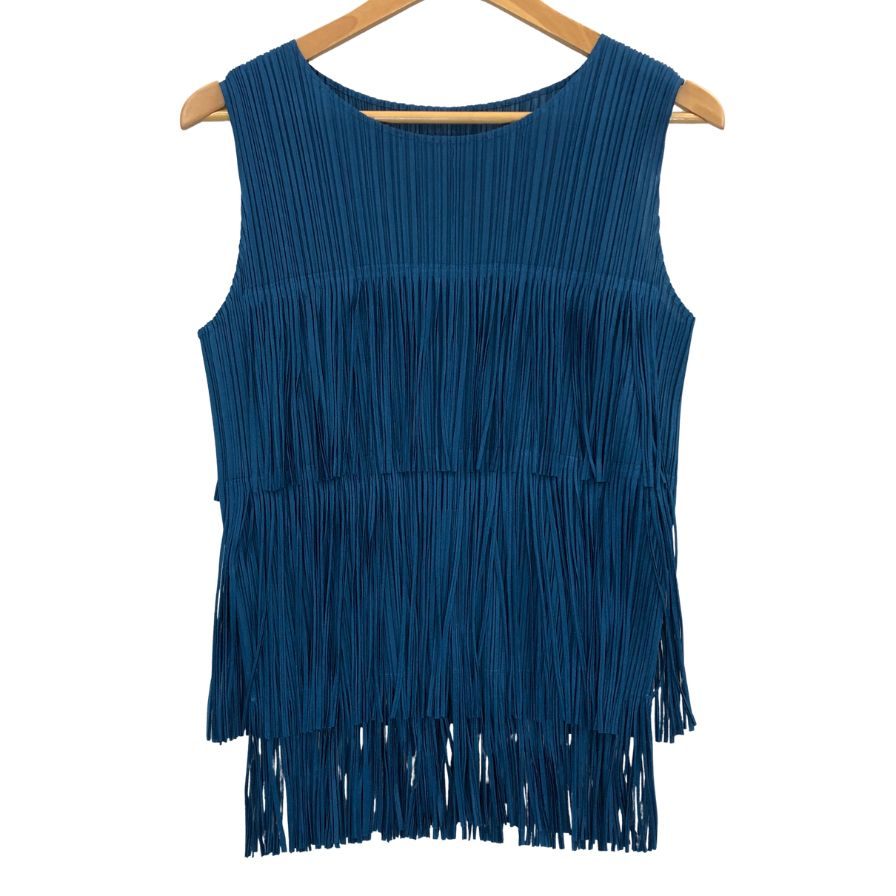 マカ61 超美品 プリーツプリーズ タンクトップ レッド サイズ3 マカ61 超美