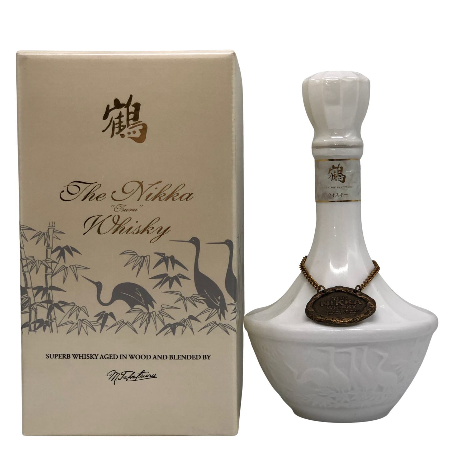 ニッカウイスキー 鶴17年 陶器ボトル 箱付き 未開封 古酒 ニッカ