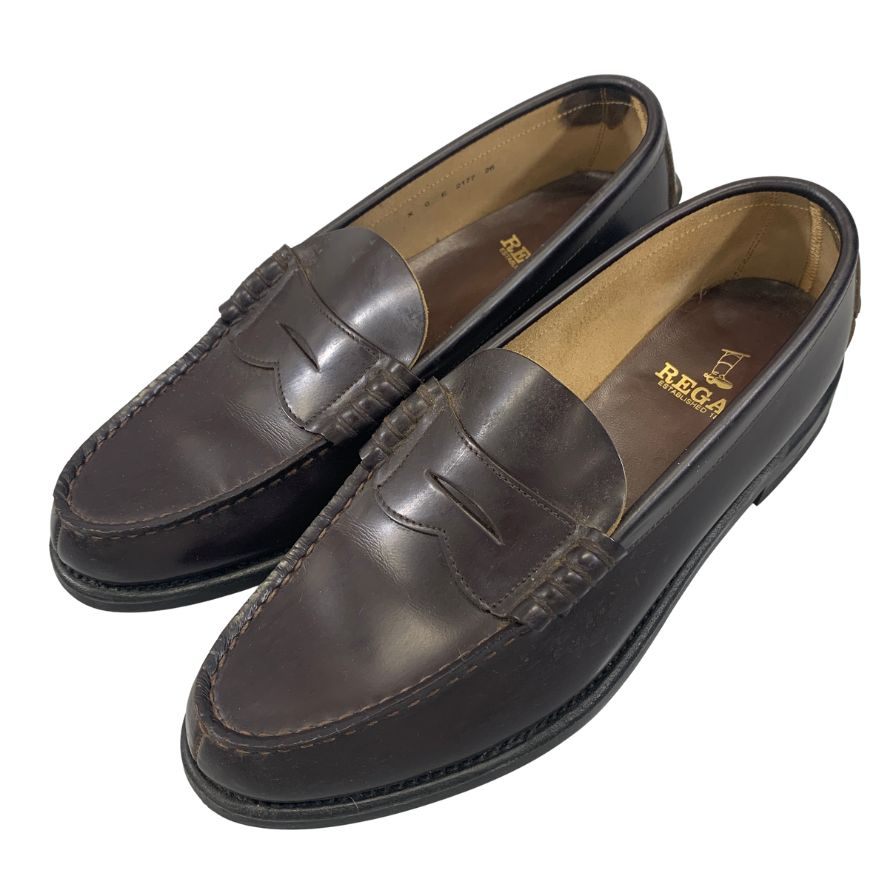 未使用品 リーガル コブラヴァンプ ローファー 本革 ダークブラウン 26cm メンズ】ヴァンプローファー | 靴のリーガルコーポレーション公式