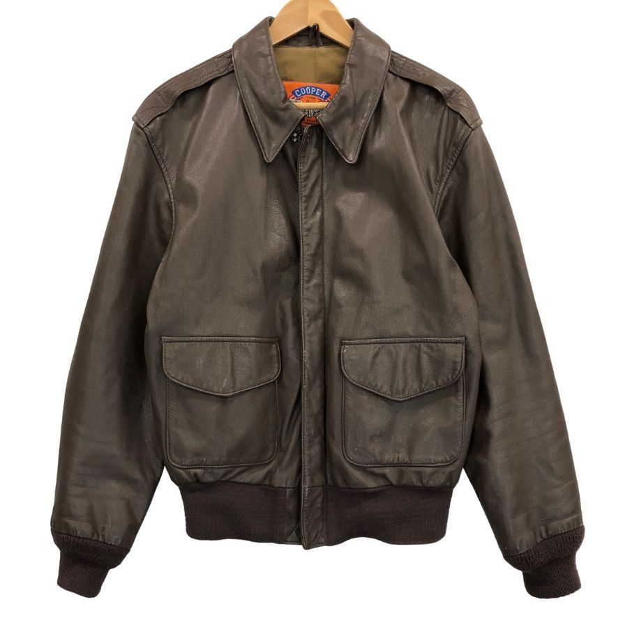 楽天市場】80年代 COOPER G-1タイプ レザーフライトジャケット USA製