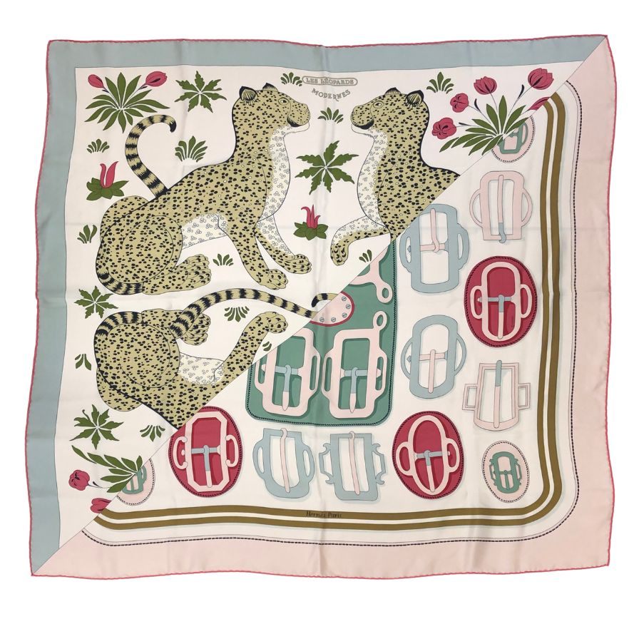 楽天市場】エルメス カレ90 キノコ柄 スカーフ シルク レディース