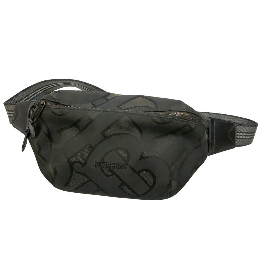 バーバリー 上半身御徒面子 モノグラム ソニー 8043707 黒いこと Burberry【AFE4】【中古】