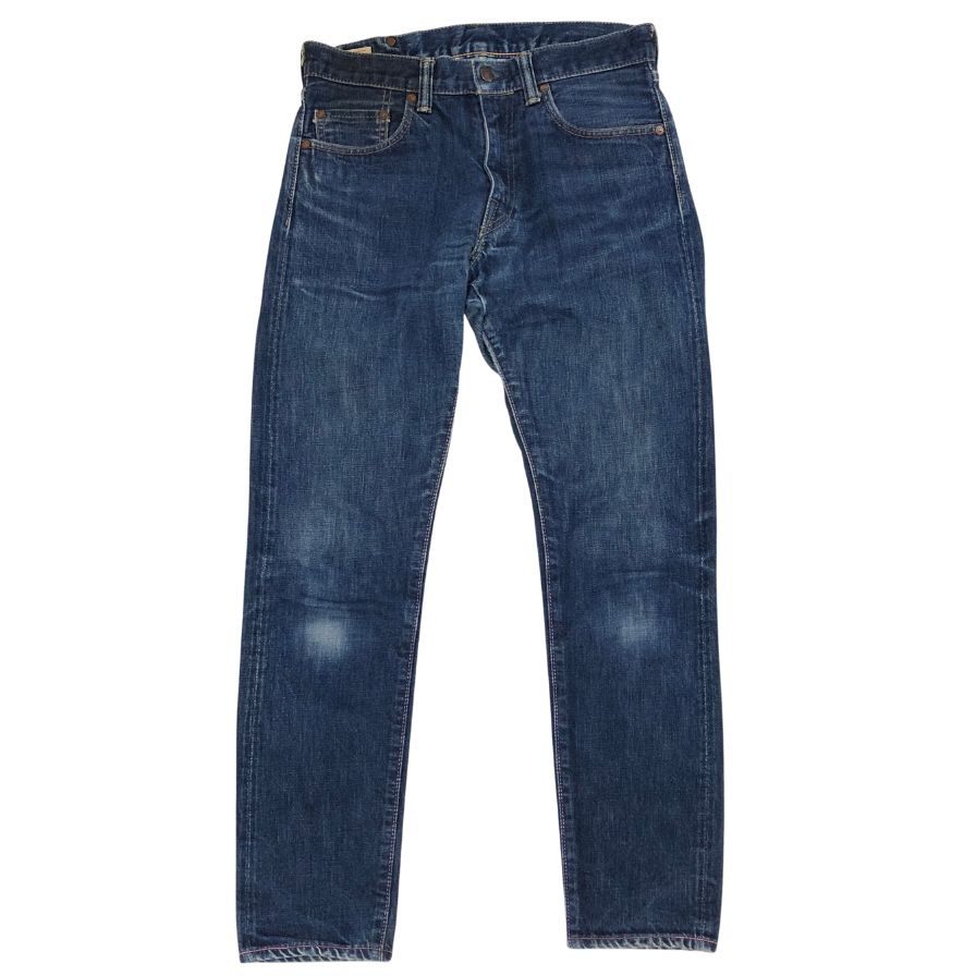 楽天市場】桃太郎ジーンズ 赤耳 裏リベット ストレート デニムパンツ