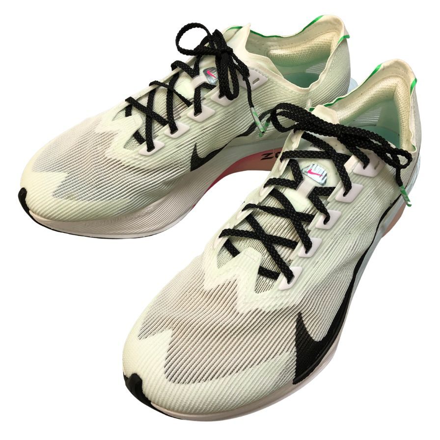 ナイキ 駈けっくらシューズ ヴェイパーフライ ネクスト 4 レディース 白いこと 大きさ25.5糎  Nike Vapor Fly next% 4【AFC30】【中古】