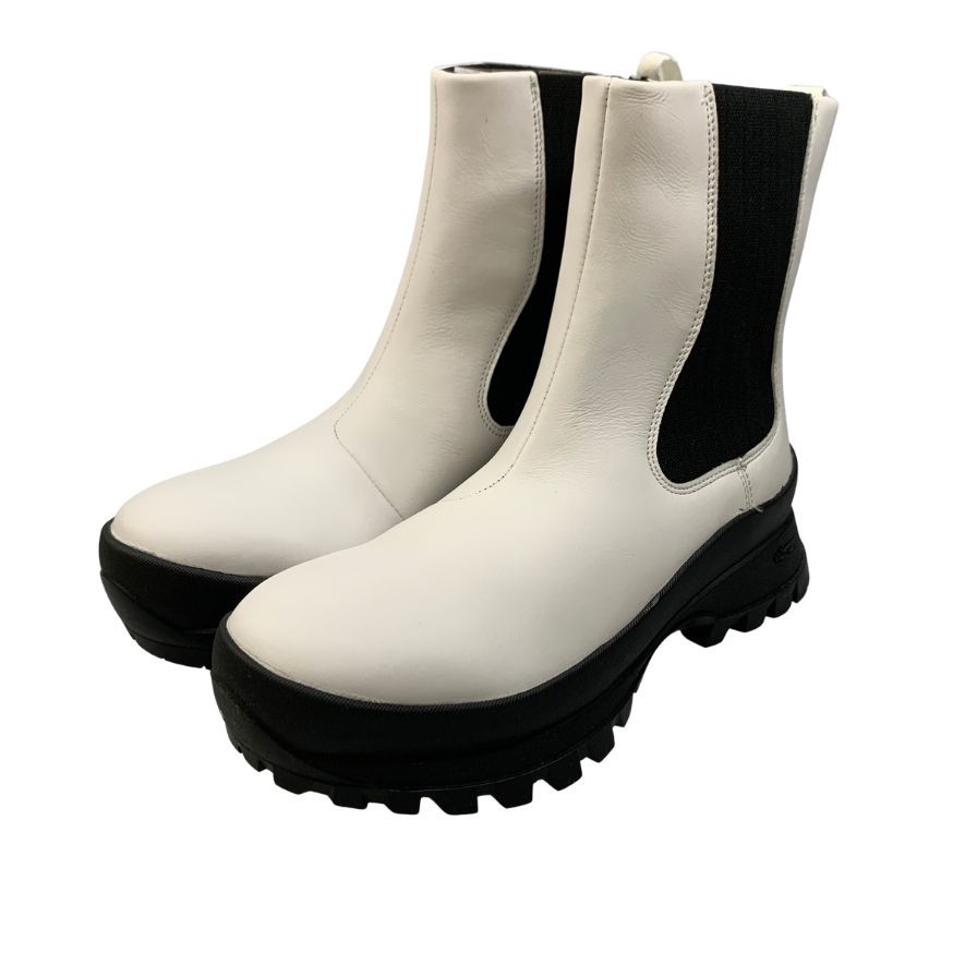 メレル ブーツ 側面ゴア Bristol チェルシー レディース 大きさ25 白いこと MERRELL 約25.0珊【AFD15】【中古】
