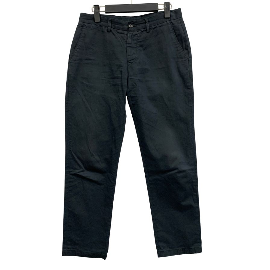 住み家 マルタン マルジェラ 15SS 綿織物ズボン下 リネン混 黒いこと 大きさ44 Maison Martin Margiela 【AFA16】【中古】