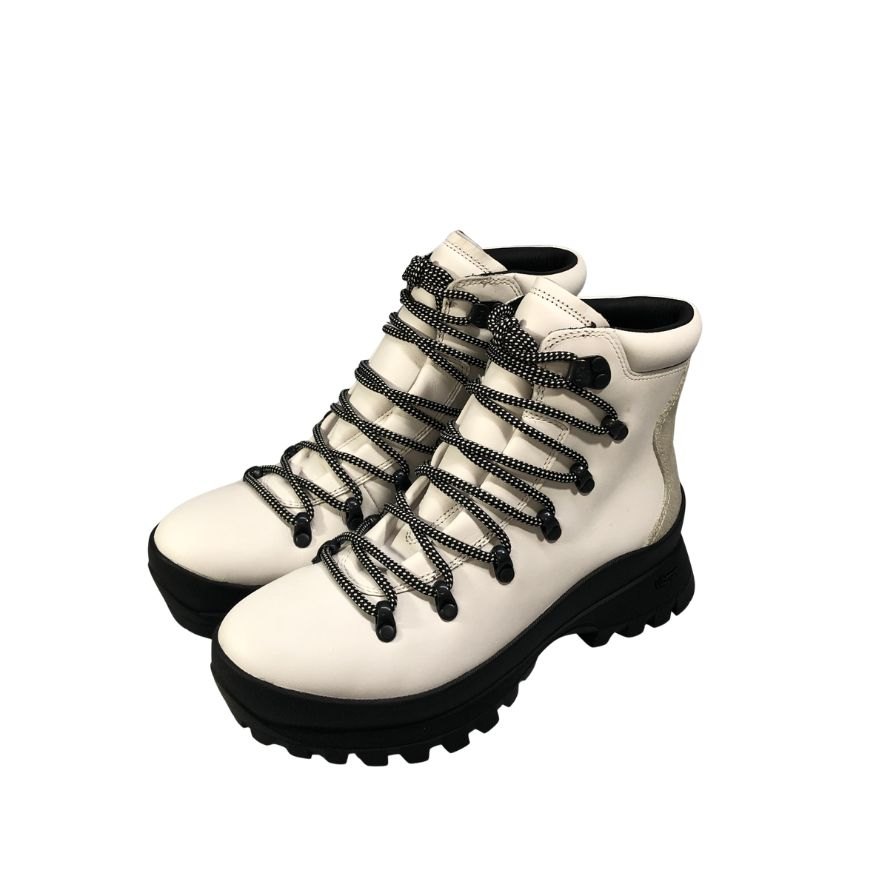 メレル ブーツ トレッキングブーツ Bristol MID レディース 大いさ25 黒いこと 白いこと系 MERRELL 約25.0糎【AFD3】【中古】