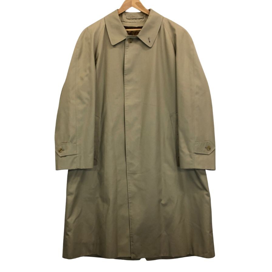 バーバリー ステンカラー厚地の外套  メンズ 大きさ 52 赤銅色系 Burberry【天使の都市】【中古】