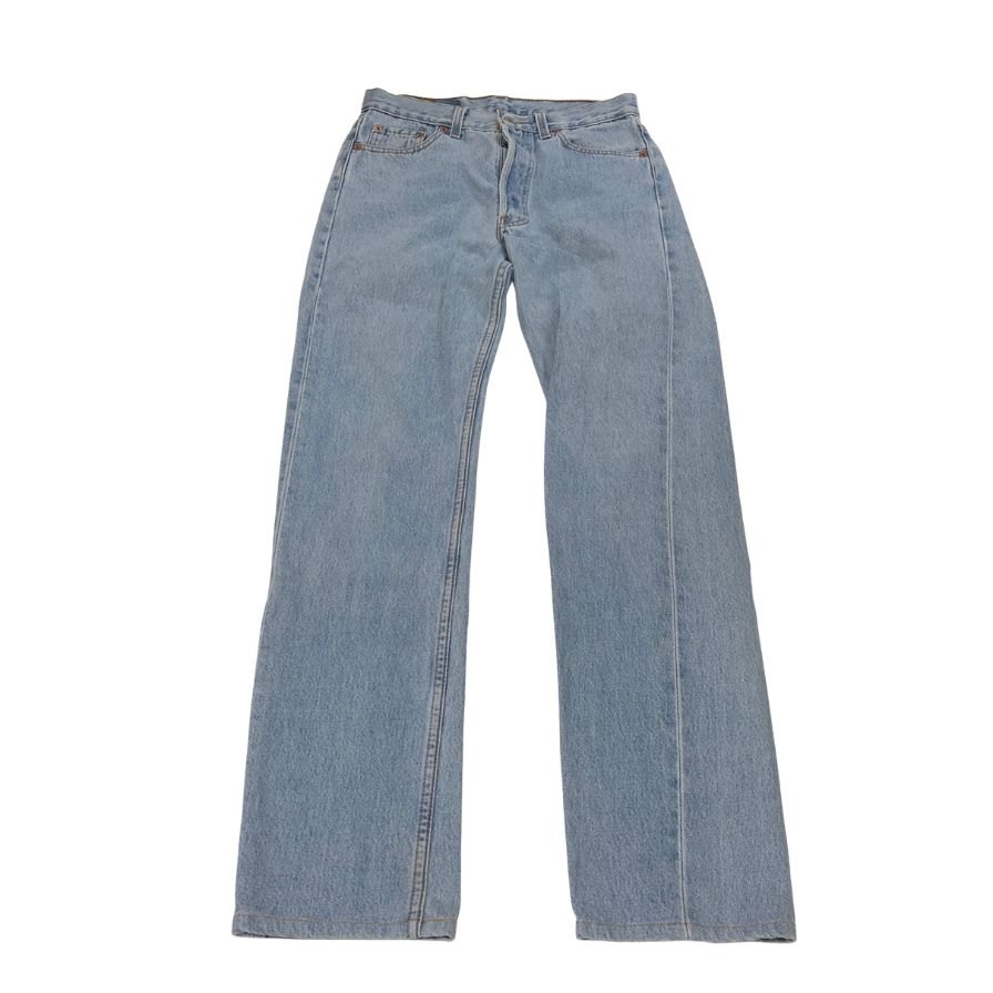 リーヴァイズジーンズ ジーンズ 501 95年製 名取り草裏501 USA製 インディゴ メンズ W29 L36 LEVI’S 【AFB36】【中古】