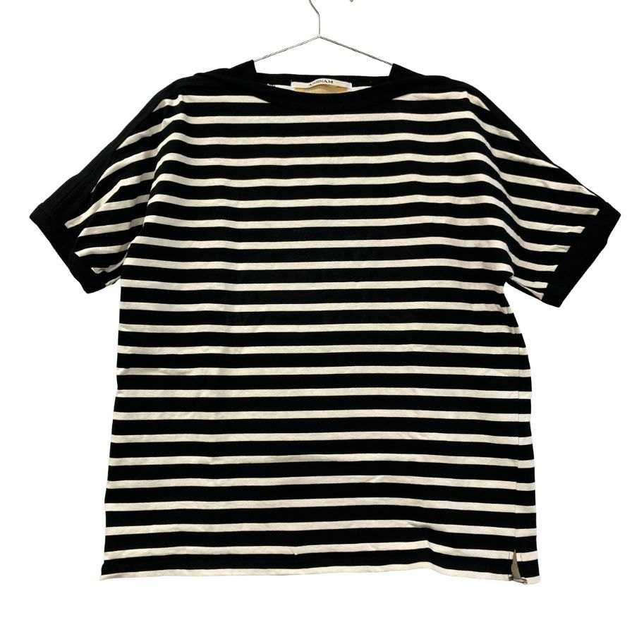 アンスナム 間借り人Ｔシャツ バスクプルオーバー 黒いこと白いこと メンズ 大きさ 3 ANSNAM【AFB17】【中古】