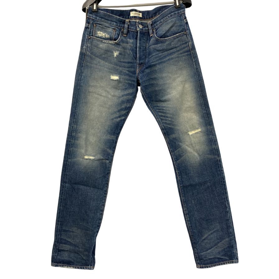 ロン ハーマン ジーンズ ズボン下 不都合製作 USA製 セルビッジ 青耳 メンズ 大きさ31 インディゴ Ron Herman Denim 【AFB12】【中古】