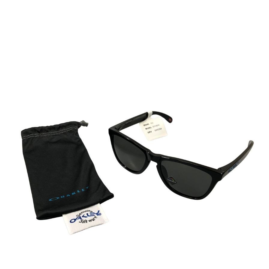 オーク材ロバート・エドワード・リー 欠けら 黒眼鏡 フロッグスキン Frogskins OO9245 OAKLEY fragment【AFI2】【中古】