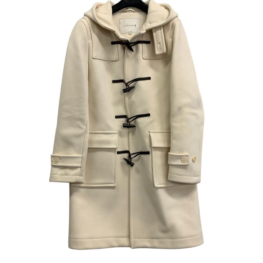 マッキントッシュ ダッフルコート 2L-7B ウール ホワイト レディース サイズ38 MACKINTOSH【AFF21】【中古】｜ストックラボ