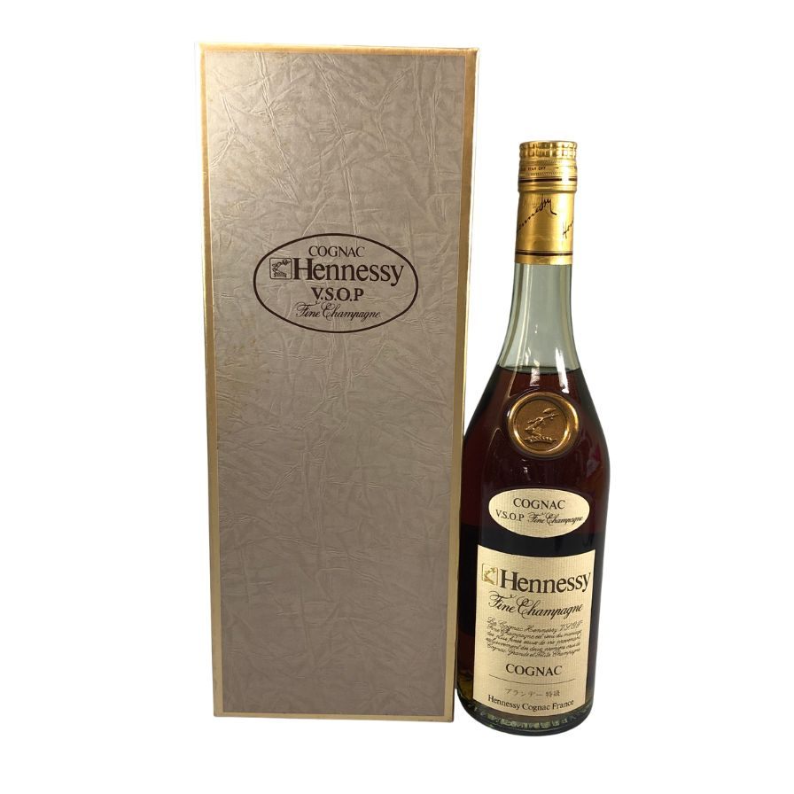 【未開栓】ヘネシー VSOP ファインシャンパーニュ スリムボトル グリーンボトル 特級表記 700ml 40% Hennessy Fine Champagne コニャック【F0】【中古】｜ストックラボ