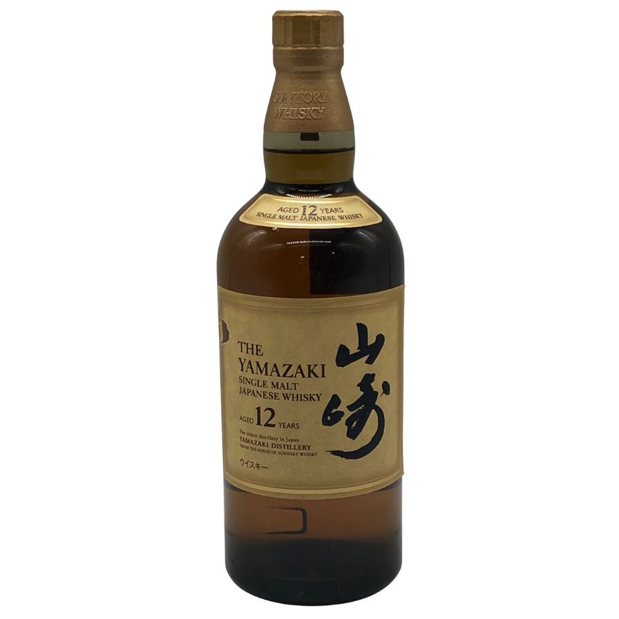 【未開栓】【東京都限定】サントリー 山崎 12年 シングルモルト 700ml 43% SUNTORY YAMAZAKI SINGLE MALT ホログラムシール付き ウィスキー【M0】【中古】｜ストックラボ
