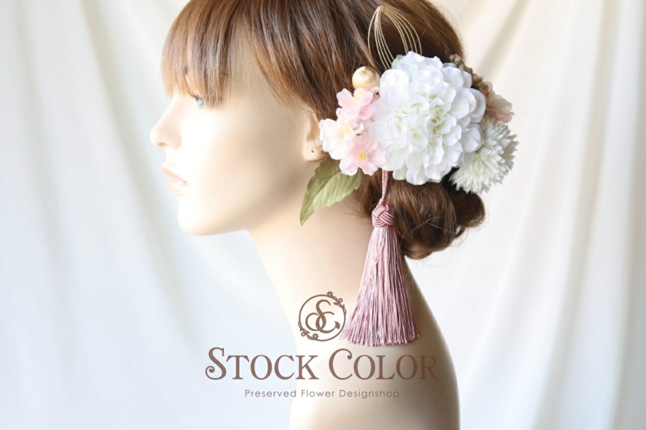 【楽天市場】ミニ胡蝶蘭のヘッドドレス ヘアアクセサリー 髪飾り(ホワイト)＊結婚式・成人式・ウェディングドレスに : stock color