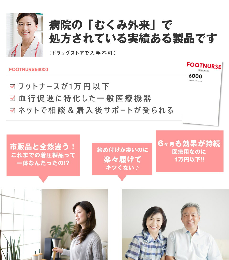 楽天市場 ベノサン フットナース 6000 弾性ストッキング 着圧タイツ むくみ 着圧ソックス 医療用 着圧ストッキング ストッキング 着圧 弾性 ストッキング 医療用 下肢静脈瘤 むくみ解消 ソックス タイツ 着圧 足 むくみ 解消 グッズ 弾性ストッキングファクトリー