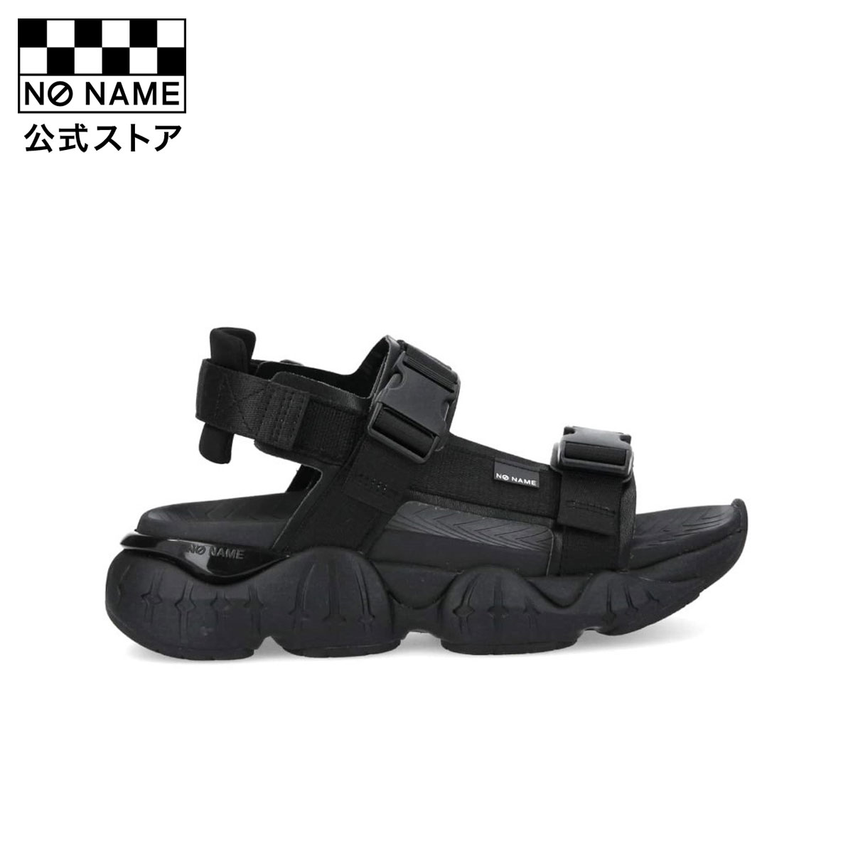 ＼30％OFF！サマーセール／NO NAME[ノーネーム] [スニーカー] KRAZEE-41250-BLACK クレイジー ブラック｜ストックマン shop