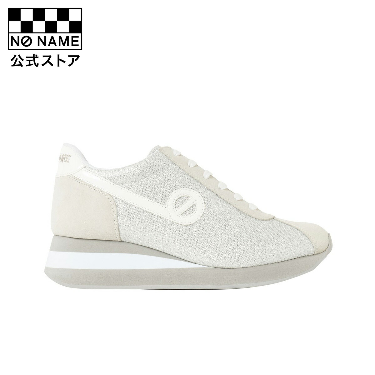 楽天市場】NO NAME ノーネーム [スニーカー] SPEED-51958-SILVER/WHT