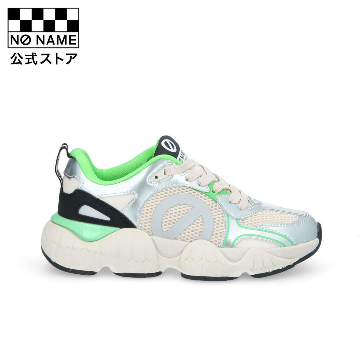 【20％OFF！SALE】NO NAME ノーネーム [スニーカー] KRAZEE-51528W-GREEN クレイジー グリーン