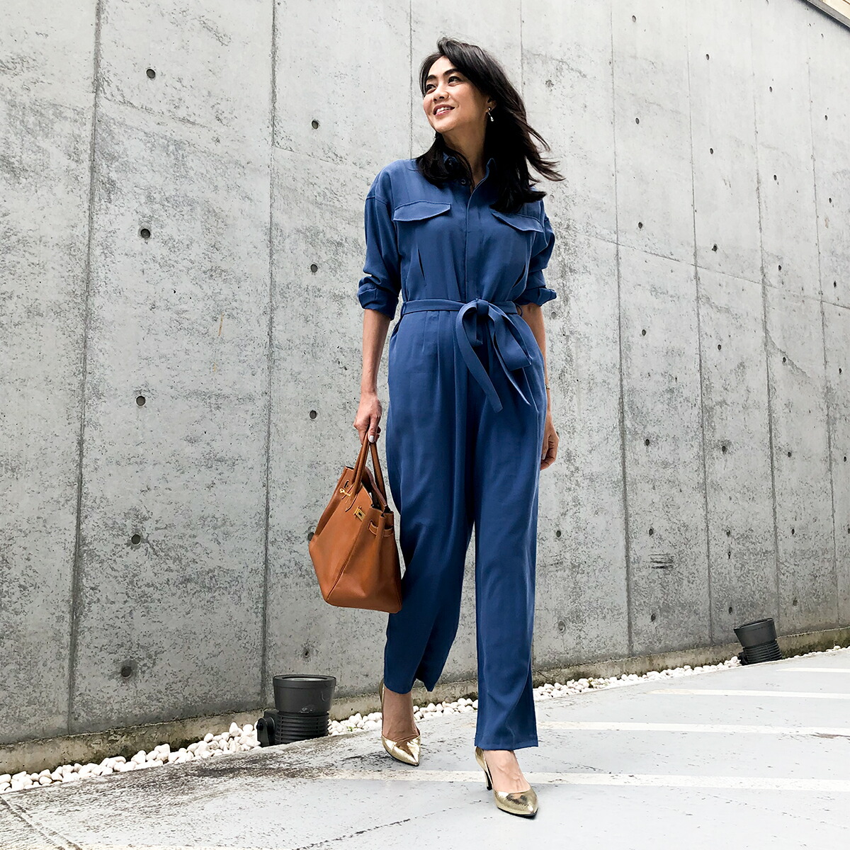 レディースファッション ワンピース 21春夏 ネイビー ワンピース Rj 092 Navy Rejoove レジューブ 女性が喜ぶ F84 Sk