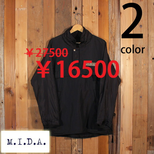 M.I.D.A.ミダM-43 楽天市場】ミダ m.i.d.a コットン ナイロン ミリタリー シャツ