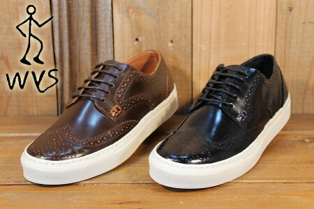 ウォーキーグロッシー WALKY GLOSSY レザー ウィングチップ スニーカー|STOCKMAN MARKET ONLINE STORE
