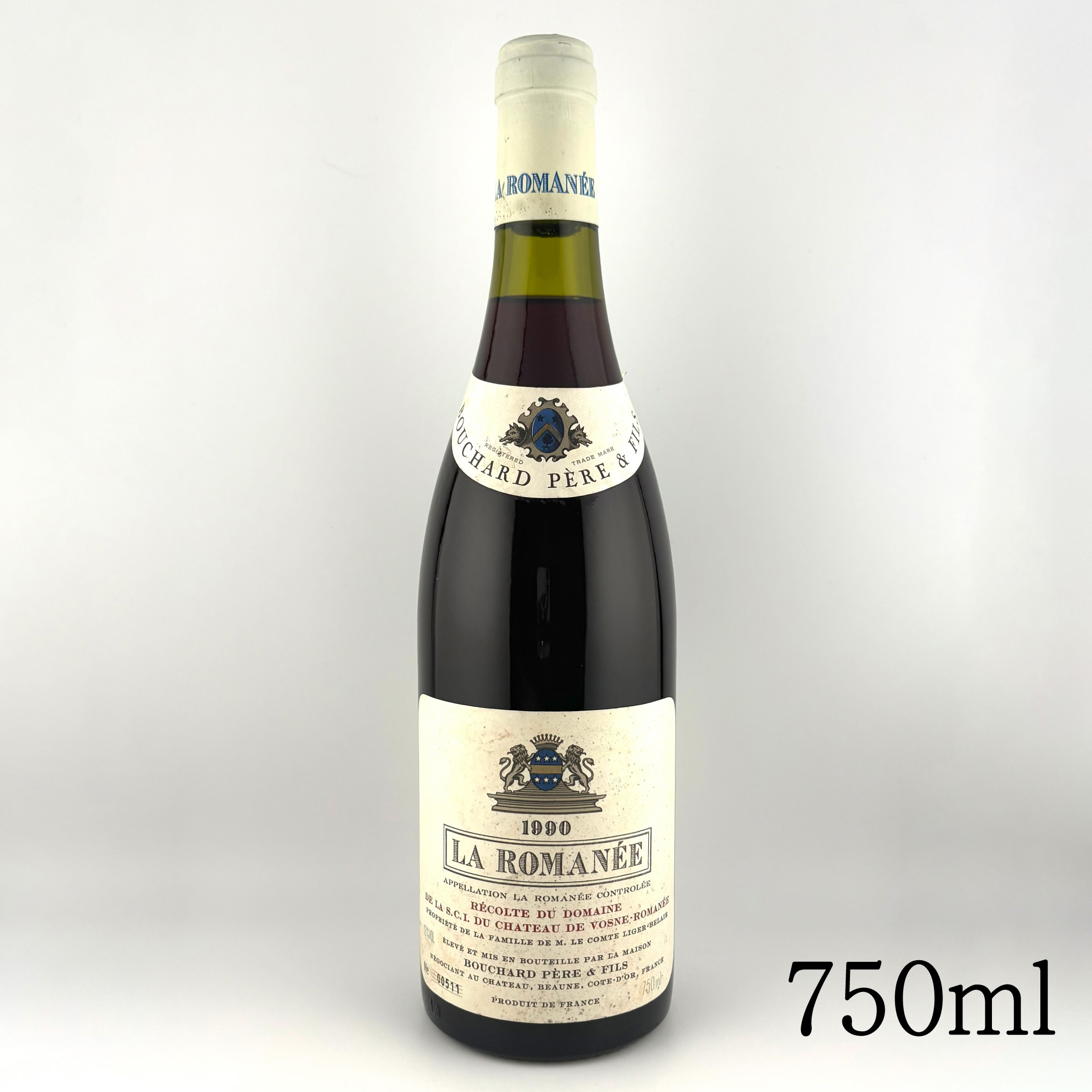 【 1990 ブシャール ペール エ フィス ラ ロマネ グラン クリュ 赤ワイン フランス 750ml Romanee St. Vivant Alain Hudelot Noellat 】クリスマス 母の日 父の日 贈呈品 プレゼント 記念品｜stockton店