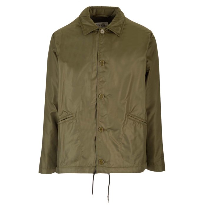 MM6 Maison Margiela ミリタリージャケット Sサイズ オリーブ MAISON MARGIELA メゾンマルジェラ 18SS S52AH0008 MM6 エムエム