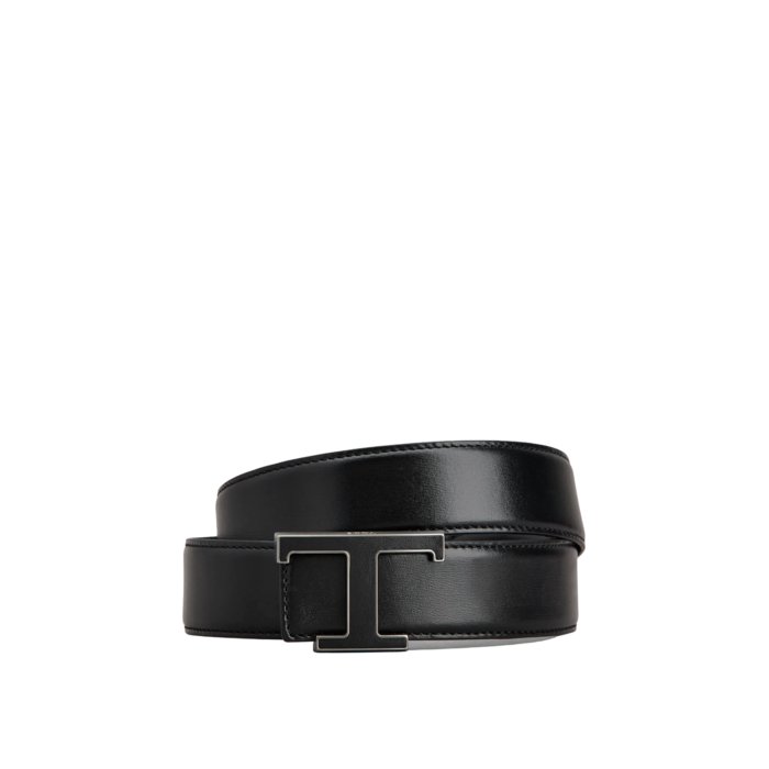 【関税＆送料込み】Tod'S Belts Man BLACK Belt in Leather XCMCP610100EY015B999 | Tods