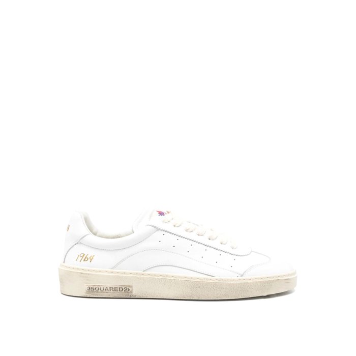 【DSQUARED2】ロゴ ローカットスニーカー *送料/関税込み* Dsquared2 - MAPLE 64 SNEAKERS (ブラック) ロゴ スニーカー