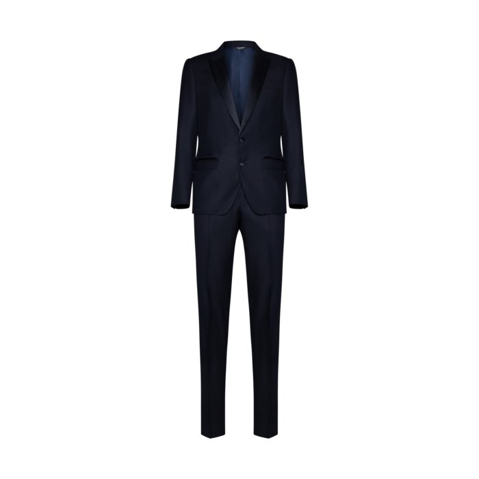 美品／希少品/DOLCE &GABBANAドルチェ&ガッバーナセットアップスーツ Dolce & Gabbana DGメタリックパッチ セットアップ (Dolce