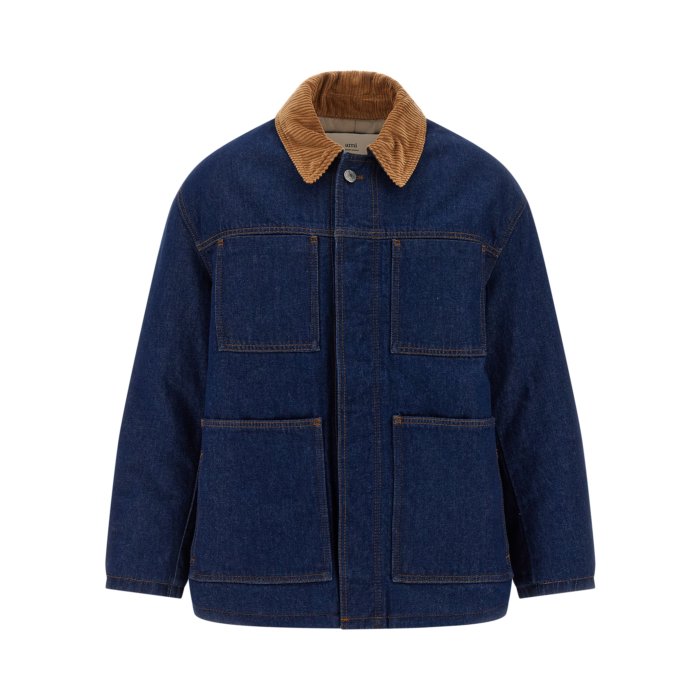AmiParisデニムジャケット AMI Alexandre Mattiussi ALEXANDRE MATTIUSSI アミ