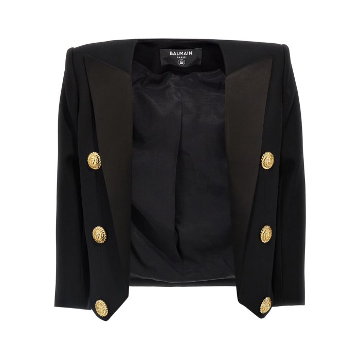 バルマン　極美品　レザーテーラードジャケット(13)黒　大きいサイズ　ワンボタン LIUGOO ZERO WASTE 本革 1ボタン テーラードジャケット メンズ