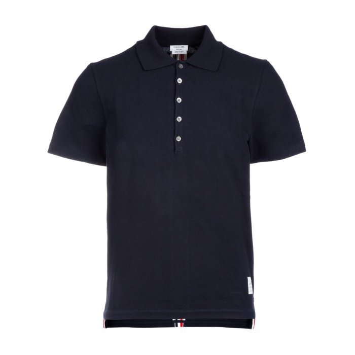 THOM BROWN トムブラウン　ポロシャツ　ネイビー 中古・古着通販】THOM BROWNE. NEW YORK (トムブラウン
