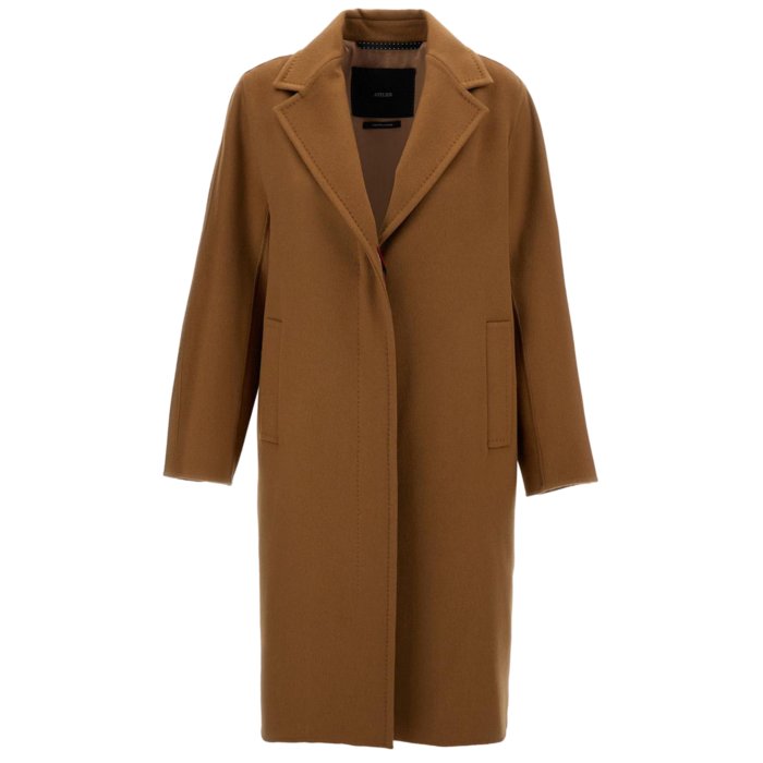 美品✨MaxMara アルパカウール ダブルロングコート ブラウン 40 楽天市場】エス マックス マーラ 'S MAX MARA コート ROSETO ダブル