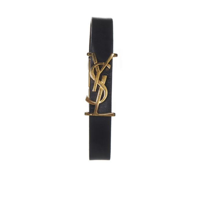 【送料&関税込】サンローラン カサンドラ レザーブレスレット カサンドラ ブレスレット（レザー） | Saint Laurent サン
