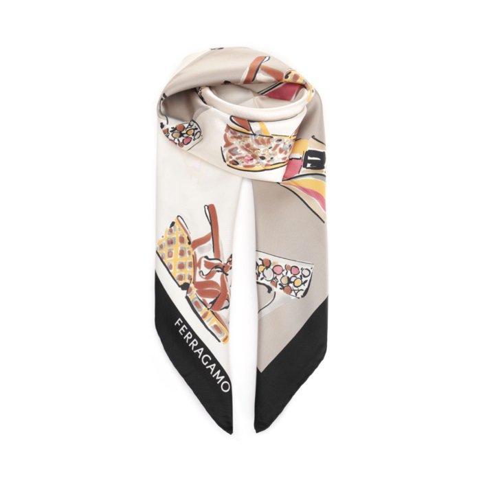 楽天市場】SALVATORE FERRAGAMO フェラガモ スカーフ 32 0491