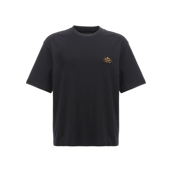 楽天市場】プラダ PRADA Tシャツ メンズ Lサイズ ブラック