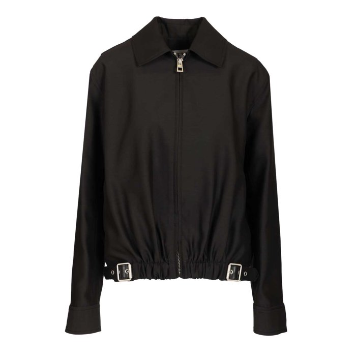 ロエベレザーショートジャケット 女性用高級レザー既製ジャケット - LOEWE - LOEWE