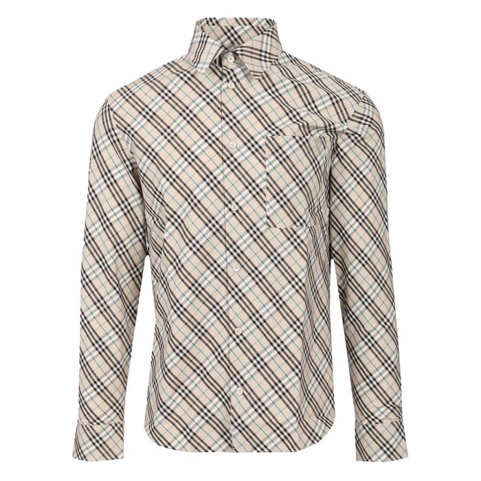 楽天市場】BURBERRY バーバリー シャツ サイズ:XL メガチェック