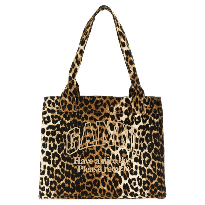楽天市場】GANNI ガニー シュシュ レオパード Printed Cotton