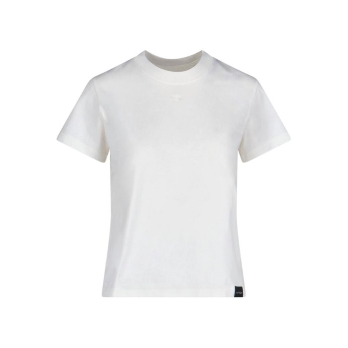 90s courreges ハイネック tシャツ 9R 白 ホワイト クレージュ 90s courreges ハイネック tシャツ 9R 白 ホワイト クレージュ
