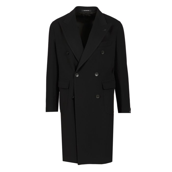 タリアトーレ　TAGLIATORE コート　アウター　黒 ブラック　44サイズ タリアトーレ TAGLIATORE コート アウター 黒 ブラック 44サイズ
