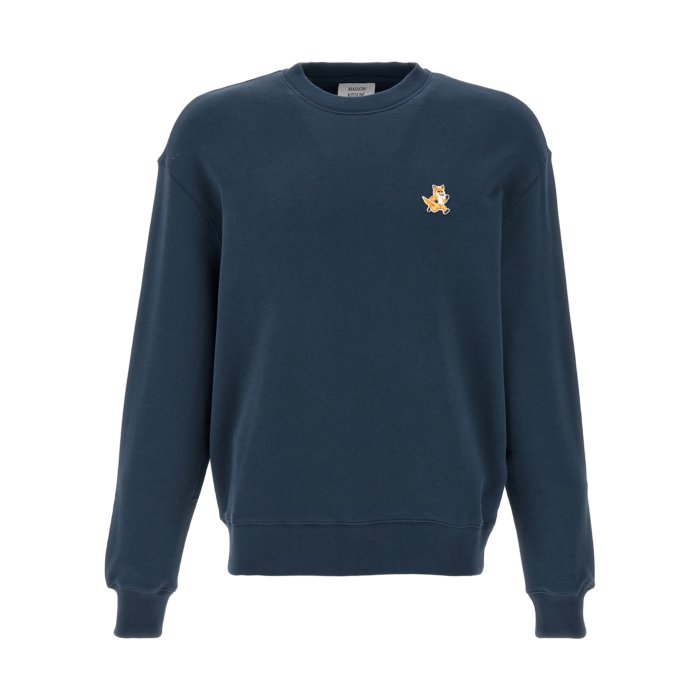 楽天市場】メゾンキツネ MAISON KITSUNE スウェット グレー メンズ