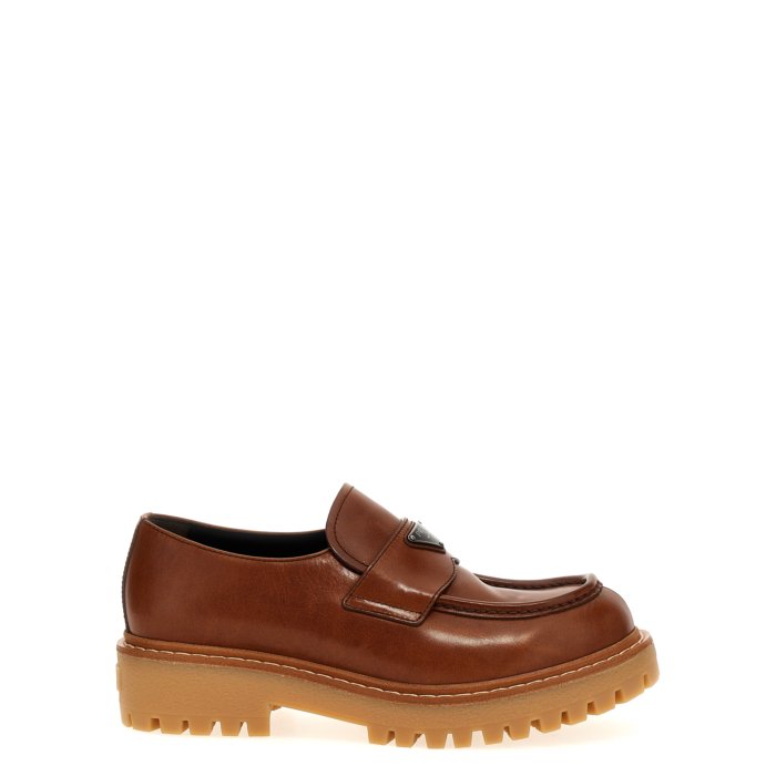 【PRADA】モカシン ブラック 24〜24.5cm相当 楽天市場】【SALE】 プラダ PRADA ローファー モカシン レザー