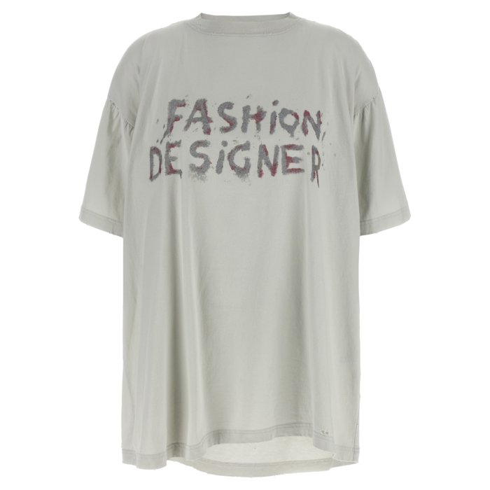 バレンシアガ　Tシャツレディース　XS BALENCIAGA バレンシアガ ピクセルロゴ オーバーサイズ Tシャツ