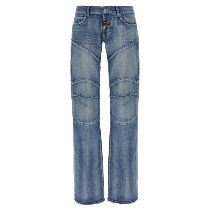 ●送料込●BALENCIAGA●FIFTY-FIFTY デニムパンツ Balenciaga Fifty-Fifty ジーンズ | ブルー | FARFETCH JP