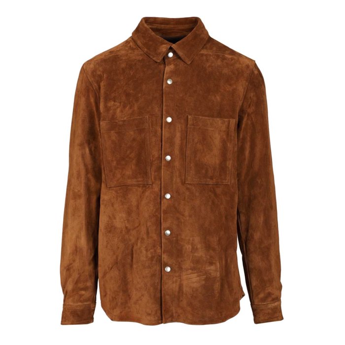 RICK OWENS シャツブルゾン CROPPED OUTERSHIRT | Rick Owens(リックオウエンス) / アウター